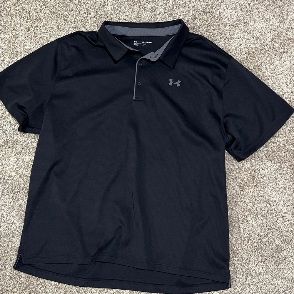 Black Under Armour Polo